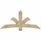 Ekena Millwork Davenport Rough Sawn Timber Gable Bracket, Douglas Fir, 72"W x 33"H x 4"D x 6"F, 11/12 Pitch GBW072X33X0406DAV00RDF - alternate 1